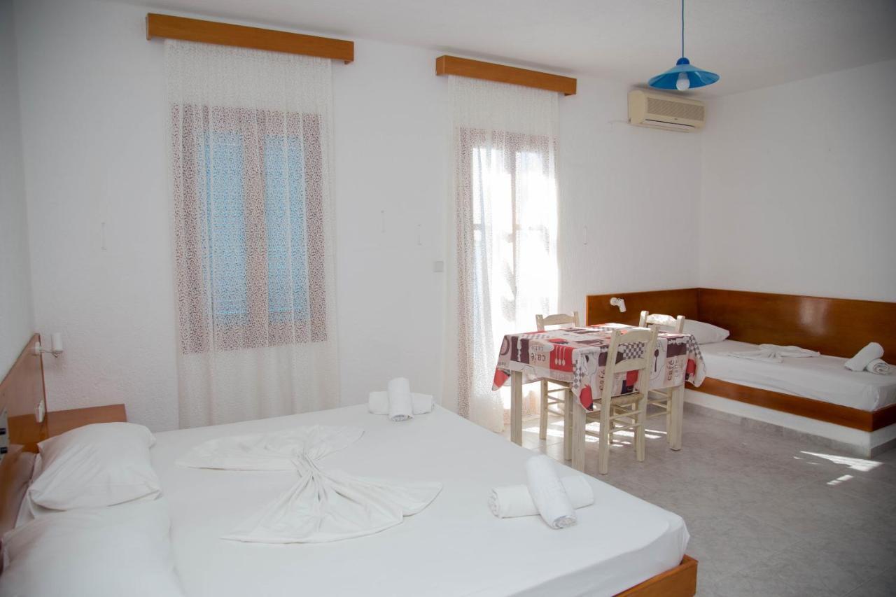 Artemis Aparthotel Makrýgialos Buitenkant foto