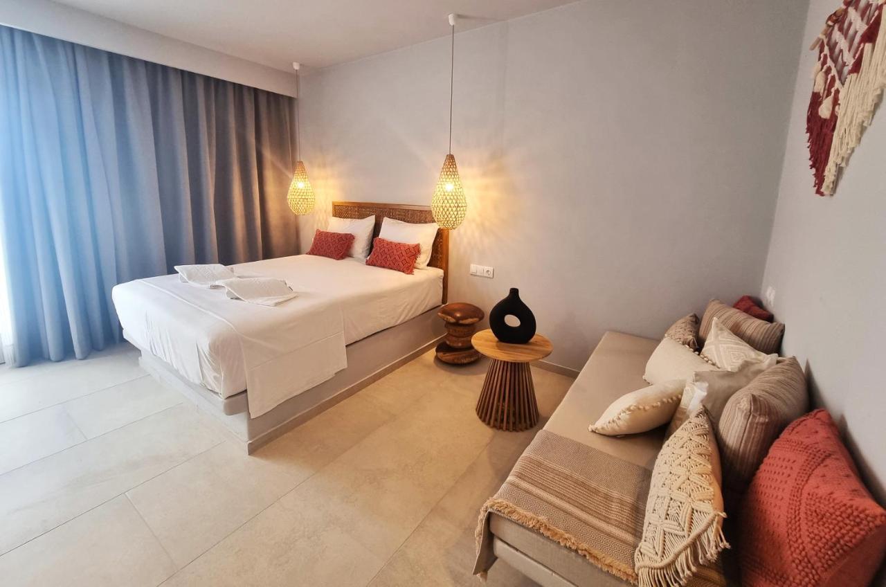 Artemis Aparthotel Makrýgialos Buitenkant foto